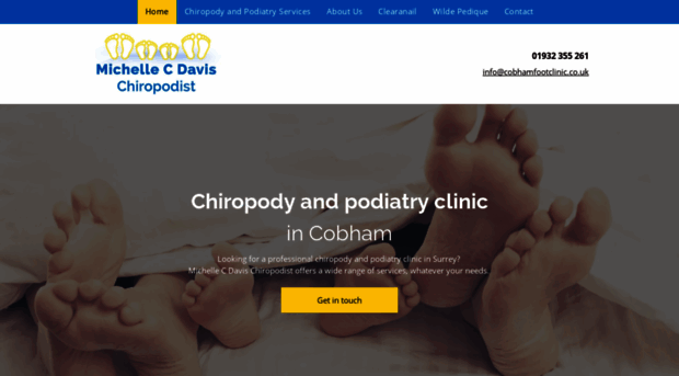 cobhamfootclinic.co.uk