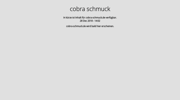 cobra-schmuck.de