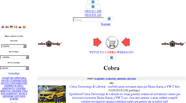 cobra.tuning.sk