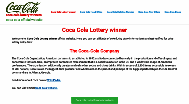 cocacolalotterywinners.com