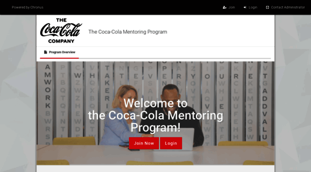 cocacolamentoring.chronus.com