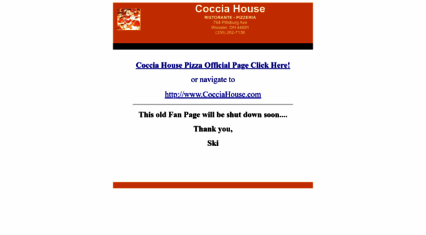 cocciapizza.com