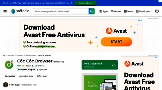 coccoc-browser.en.softonic.com - Côc Côc Browser - Download - Coccoc ...