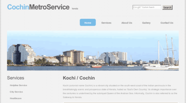 cochinmetroservice.in