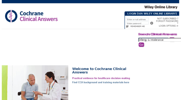 cochraneclinicalanswers.com