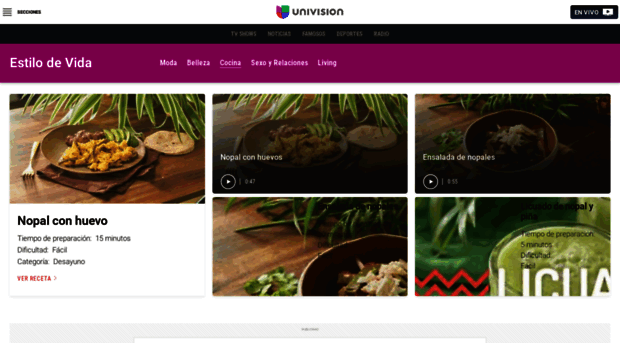cocina.univision.com