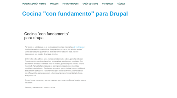 cocinandocondrupal.net