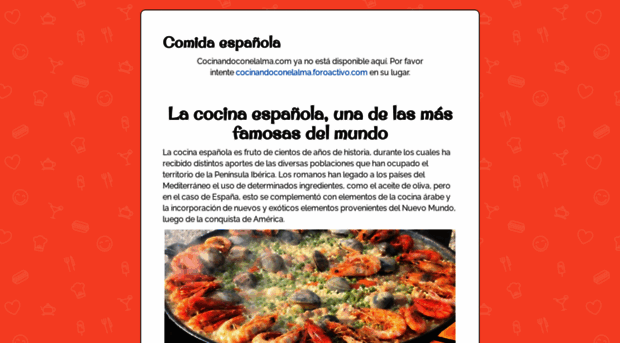 cocinandoconelalma.com