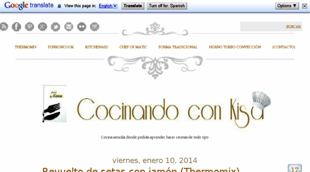 cocinandoconkisa.com