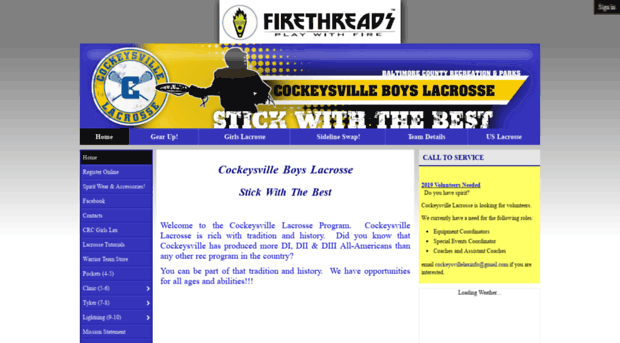 cockeysvillelax.com
