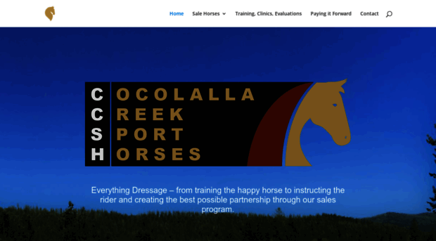 cocolallacreeksporthorses.com