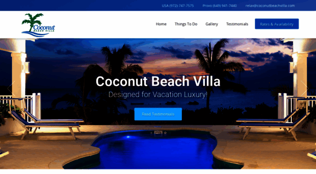 coconutbeachvilla.com