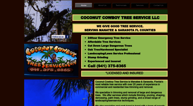 coconutcowboytreeservice.com