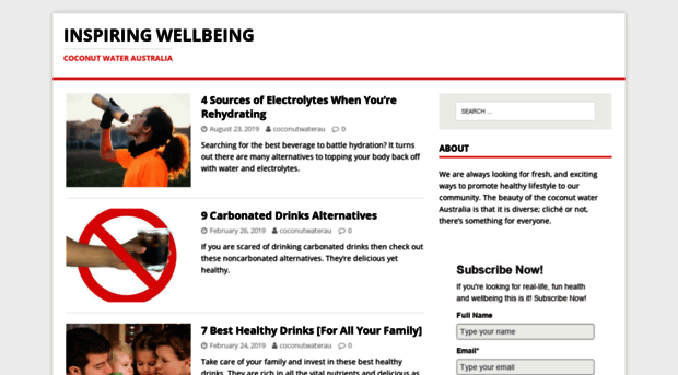 coconutwateraustralia.com