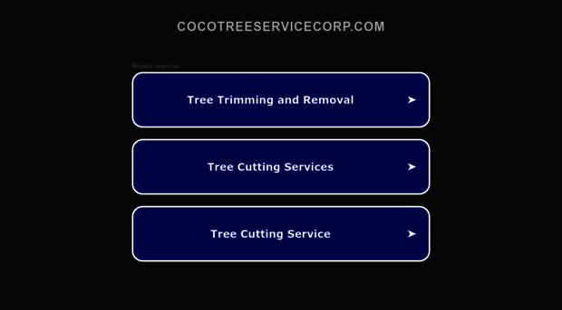 cocotreeservicecorp.com