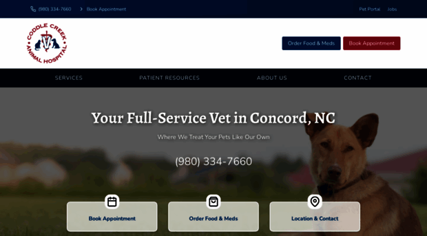 coddlecreekvet.com