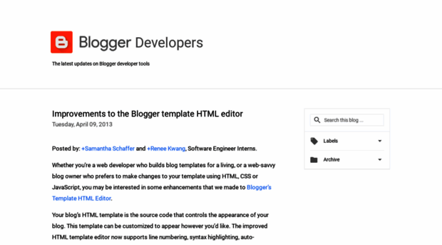 code.blogger.com