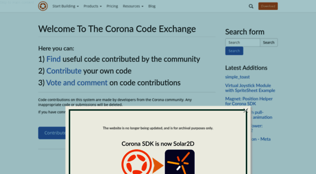 code.coronalabs.com