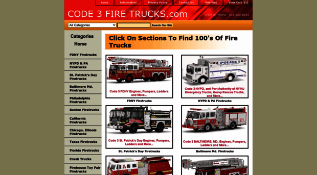 code3firetrucks.com