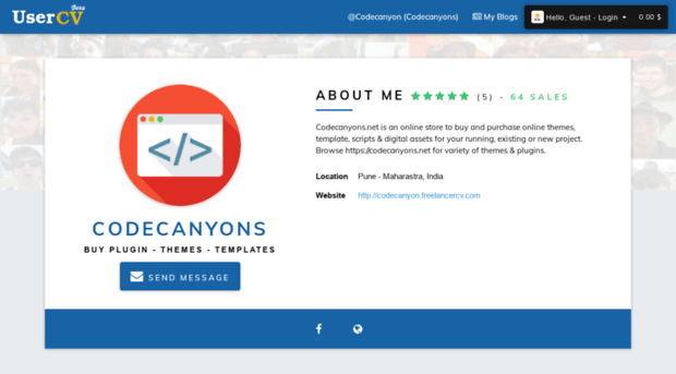 codecanyon.freelancercv.com