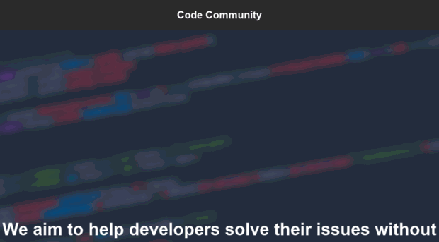 codecommunity.cloud.libraryofcode.org