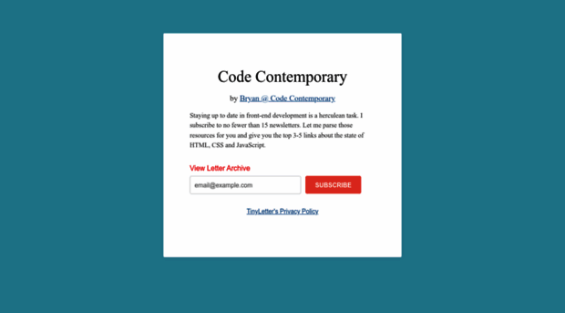 codecontemporary.com