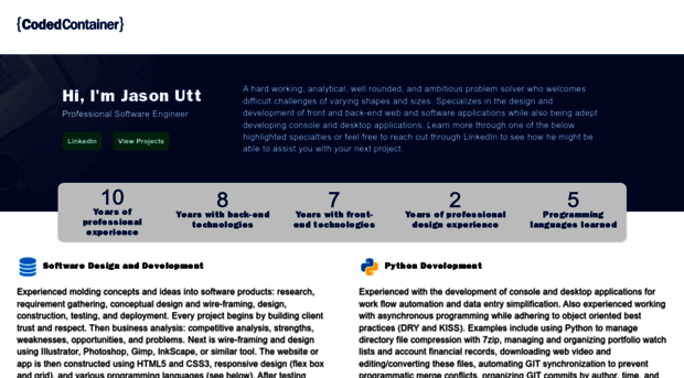 codedcontainer.com