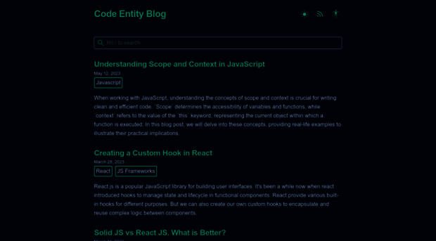 codeentity.tech