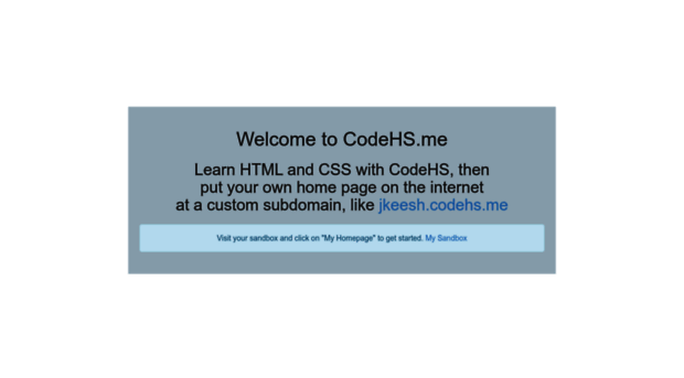 codehs.me