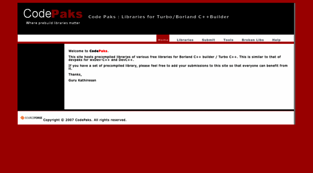 codepaks.sf.net