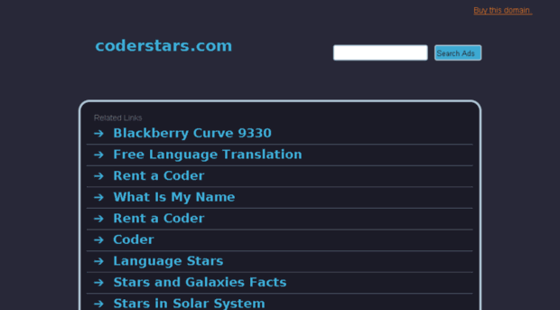 coderstars.com