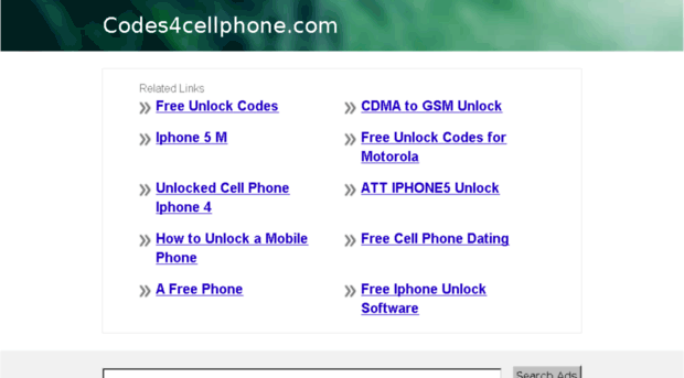 codes4cellphone.com