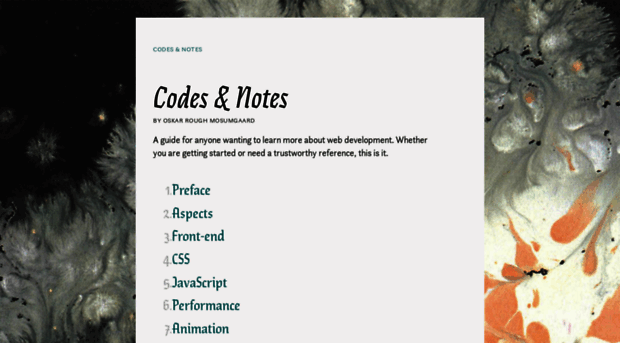 codesandnotes.com