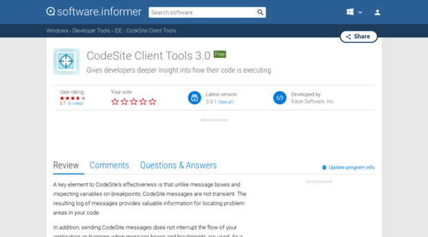 codesite-client-tools.software.informer.com