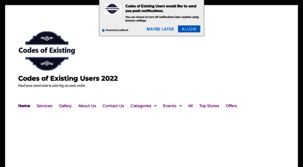 codesofexisting.com