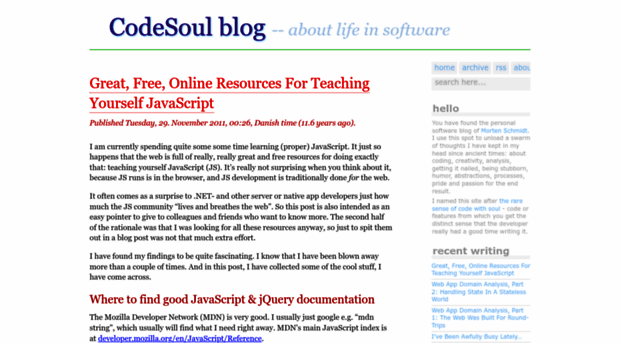 codesoul.com