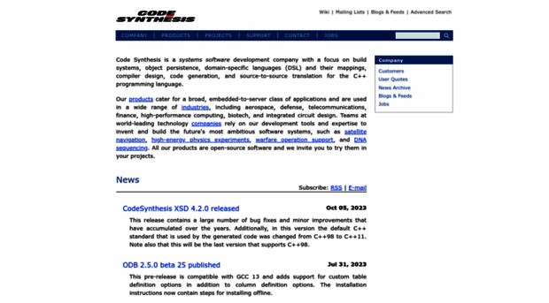 codesynthesis.com