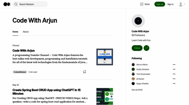 codewitharjun.medium.com