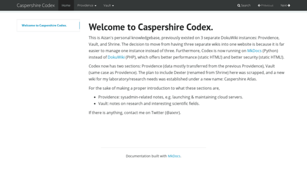 codex.caspershire.net