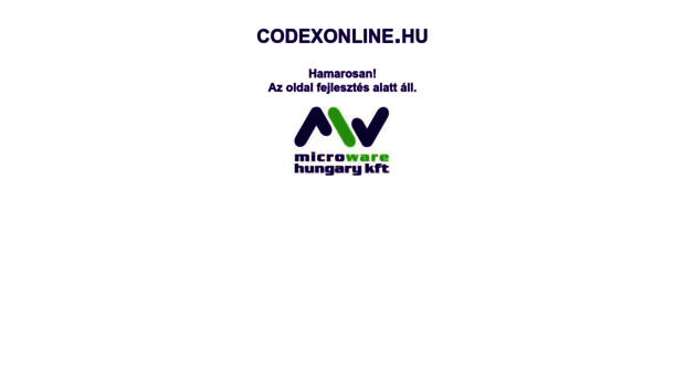 codexonline.hu