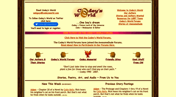 codeysworld.com