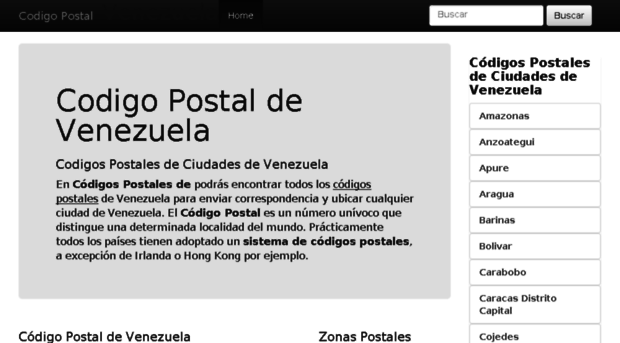 codigopostalde.com.ve