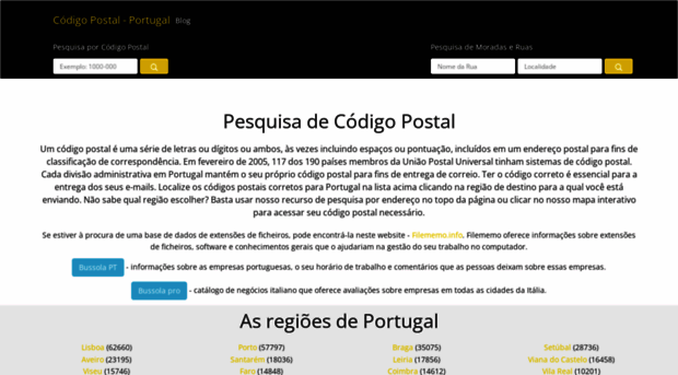 codigopostalportugal.com