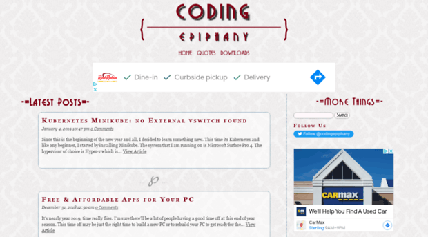 codingepiphany.com