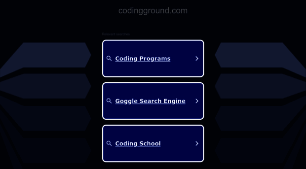 codingground.com