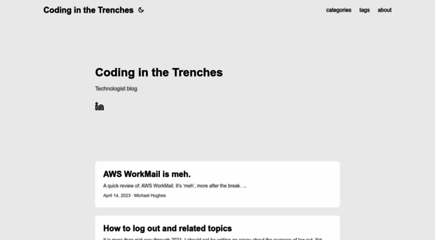 codinginthetrenches.com