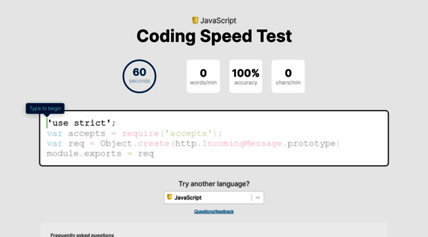 codingspeedtest.com