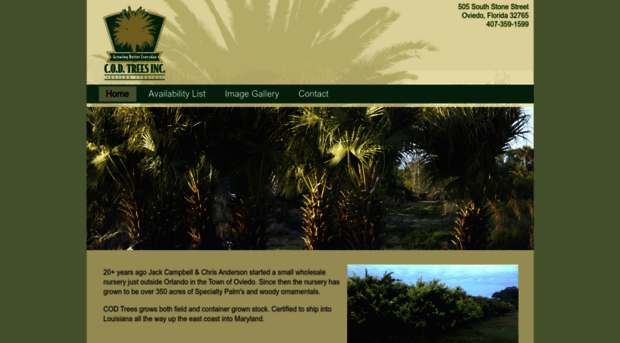 codtreesinc.com