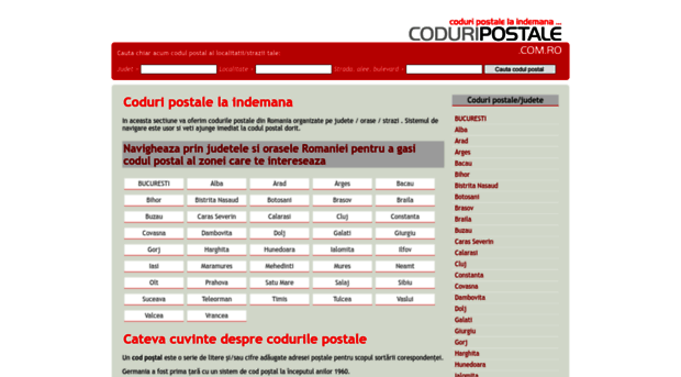 coduripostale.com.ro