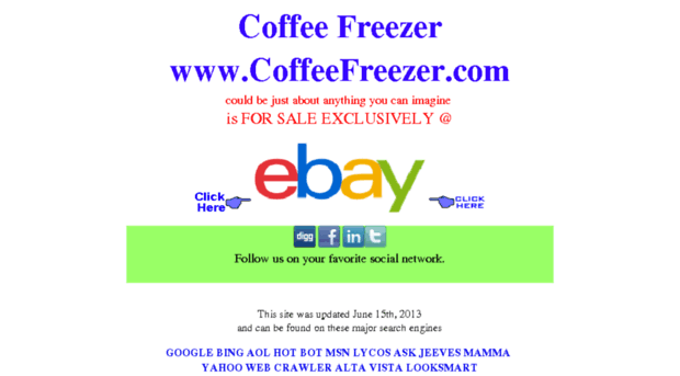 coffeefreezer.com